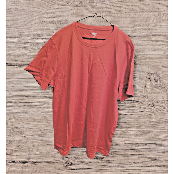 Men's End Size 2XL/T Super T Short Sleeve T-Shirt Casual Relax Fit Rust-Orange - Picture 1 of 7